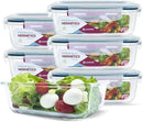Kit com 15 Potes Herméticos de Vidro +10 Copos Aruba de Brinde